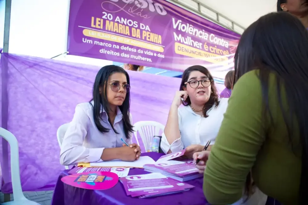 Prefeitura de Camaragibe promove ato público em celebração aos 20 anos da Lei Maria da Penha